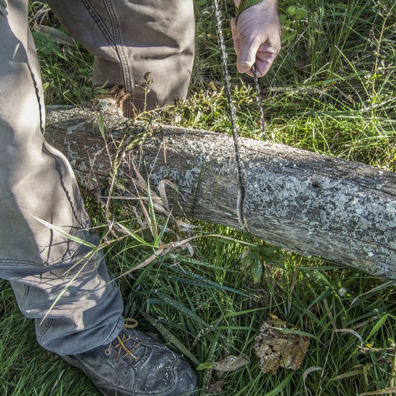 Kapesní řetězová pila Nordic Pocket Saw X-Long pro 2 osoby zelená