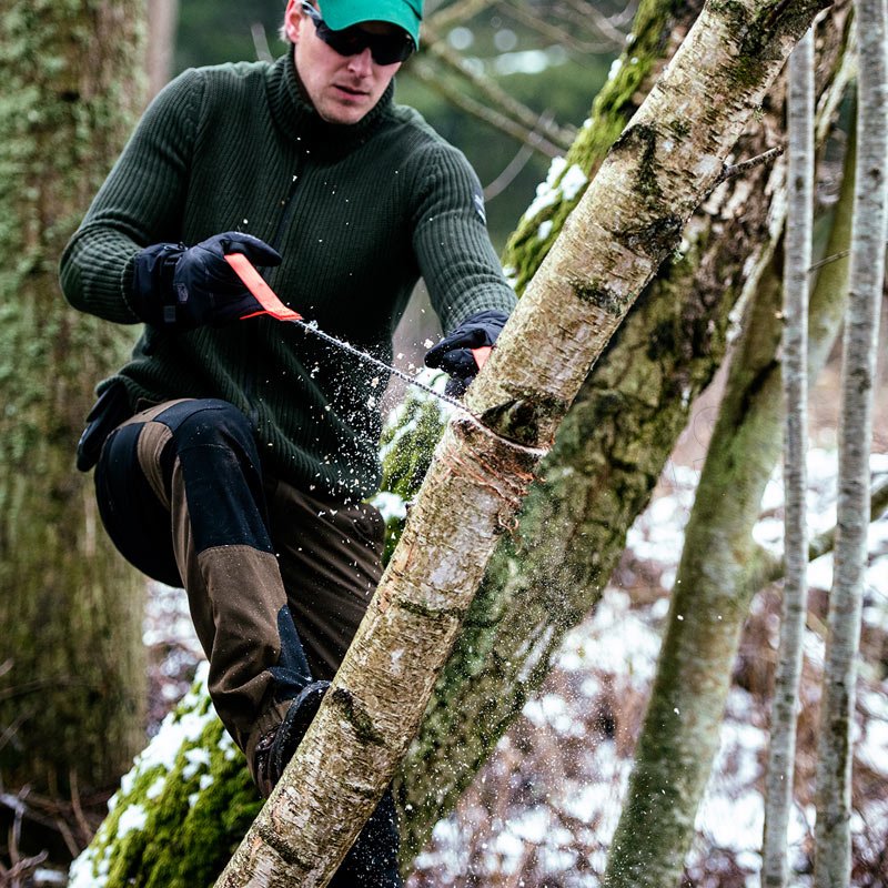 Kapesní řetězová pila Nordic Pocket Saw X-Long pro 2 osoby zelená