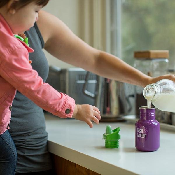 Dětská láhev Klean Kanteen Sippy 355ml nerezová