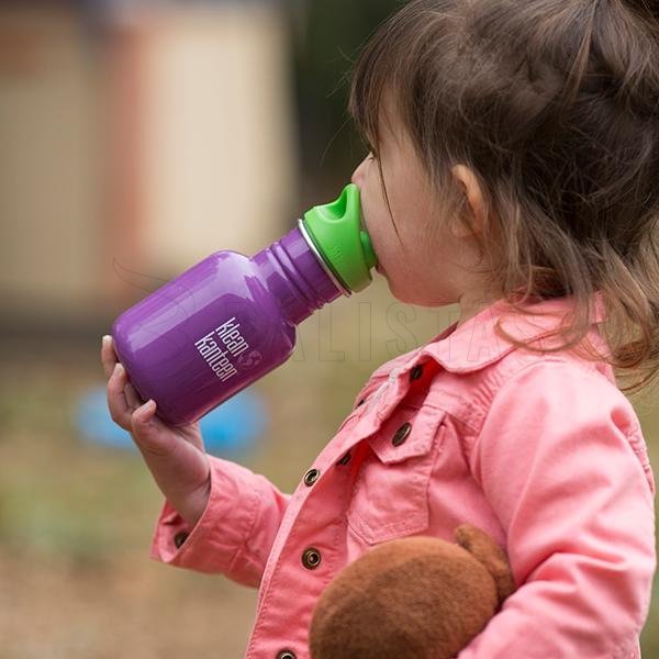 Dětská láhev Klean Kanteen Sport 355ml nerezová