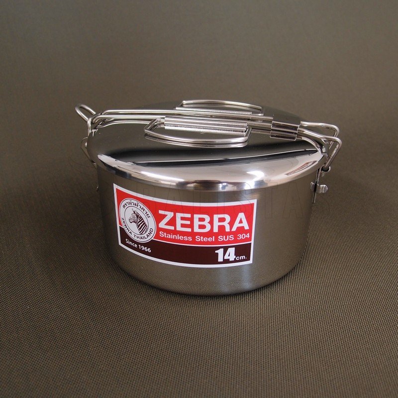 Nádobí Zebra Camping Pot 14cm