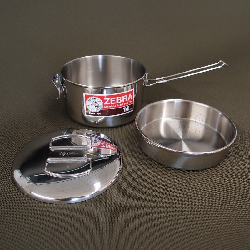 Nádobí Zebra Camping Pot 14cm