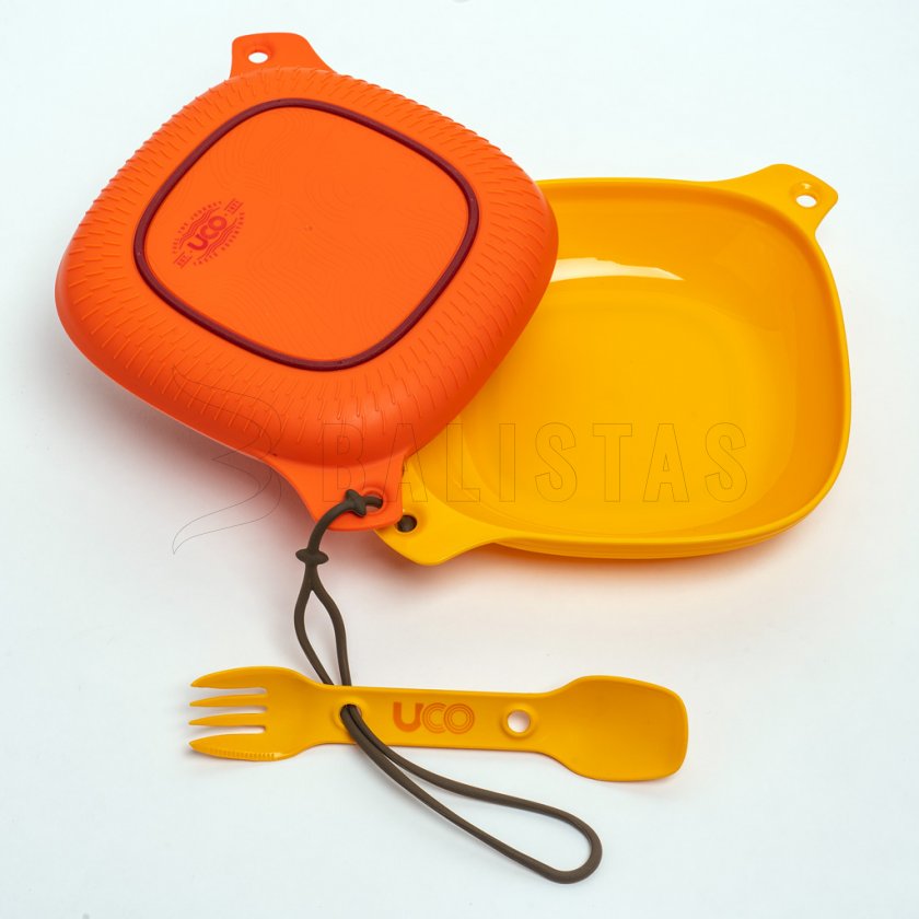 Jídelní sada UCO Mess Kit 4dílná oranžová