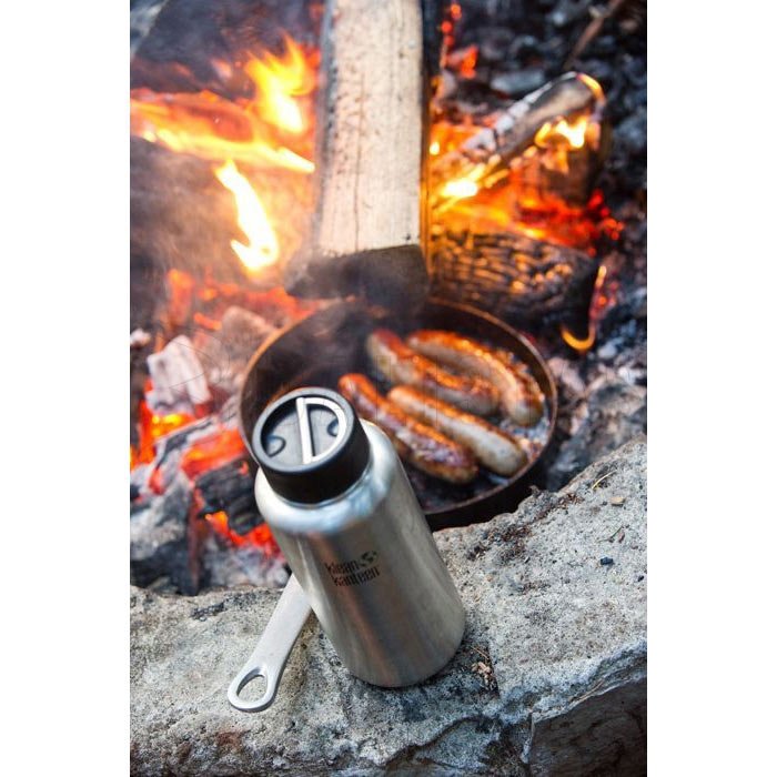 Uzávěr Klean Kanteen Stainless Flip D-ring Wide