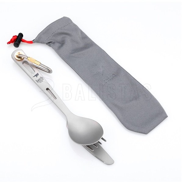 Titanový příbor Keith Cutlery Set 6
