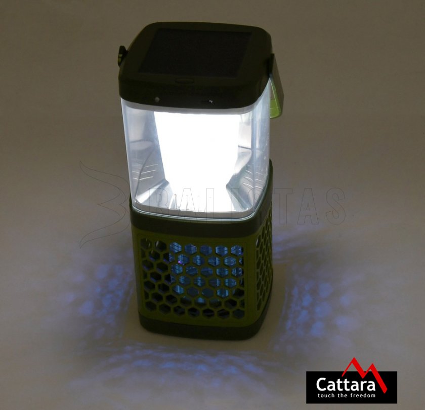USB svítilna a lapač hmyzu Cattara Midge Block