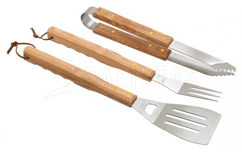 Grilovací nářadí Cattara Wood sada 3ks