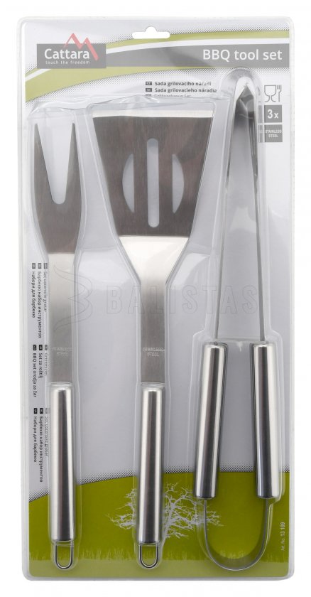 Grilovací nářadí Cattara BBQ sada 3ks 4