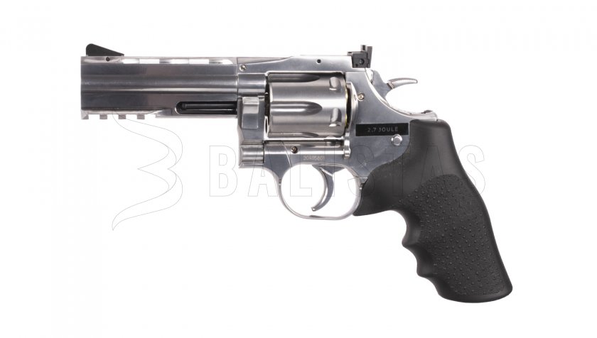 Vzduchový revolver ASG Dan Wesson 715 4" silver diabolky