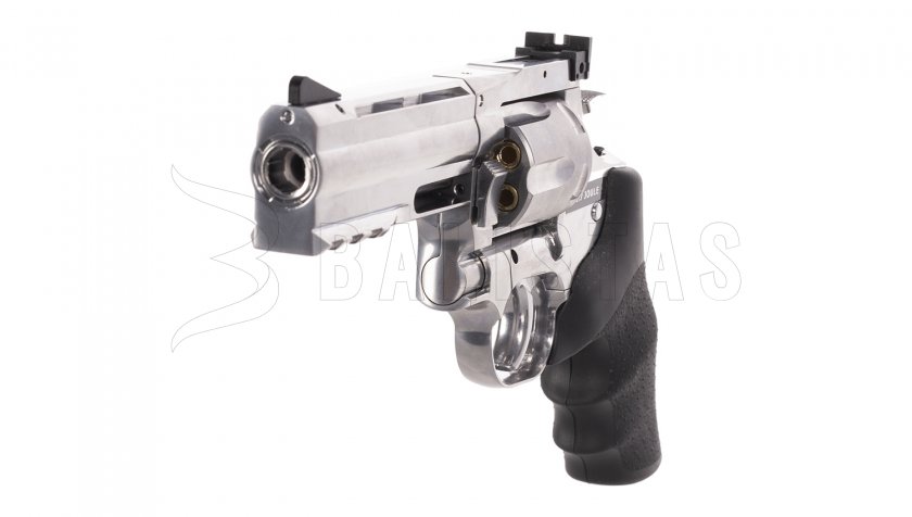 Vzduchový revolver ASG Dan Wesson 715 4" silver diabolky
