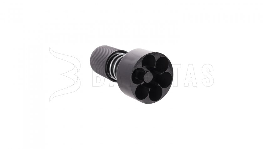 Vzduchový revolver ASG Dan Wesson 715 4" silver diabolky