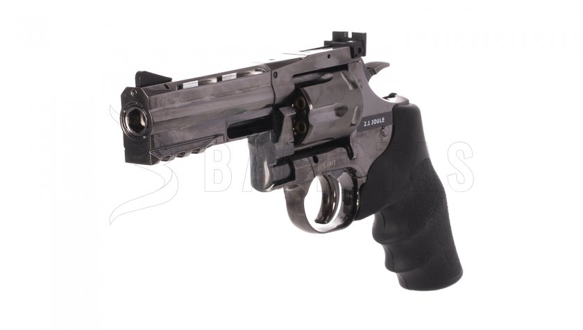 Vzduchový revolver ASG Dan Wesson 715 4" gray broky