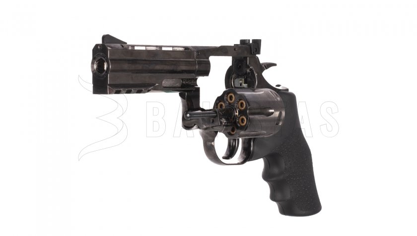 Vzduchový revolver ASG Dan Wesson 715 4" gray broky