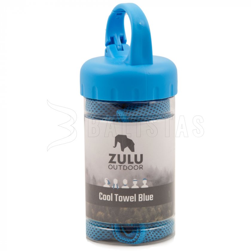 Chladivý ručník Zulu Cool Towel modrý