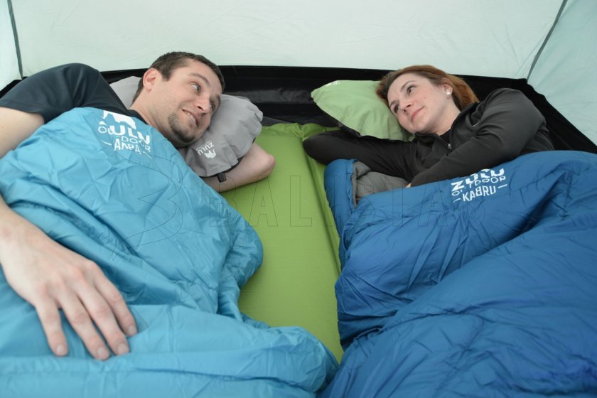 Samonafukovací polštář Zulu Outdoor Dream šedý