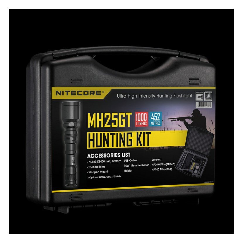 Nitecore MH25GT Lovecká sada
