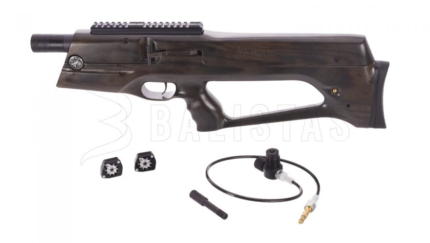 Vzduchovka AirMaks Caiman 5,5mm Lamino tmavá