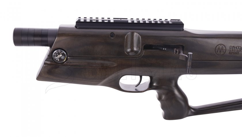 Vzduchovka AirMaks Caiman 5,5mm Lamino tmavá