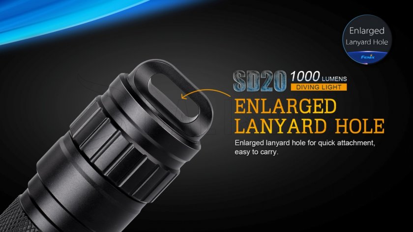 Potápěčská LED svítilna Fenix SD20