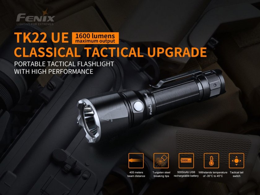 Taktická svítilna Fenix TK22 Ultimate Edition