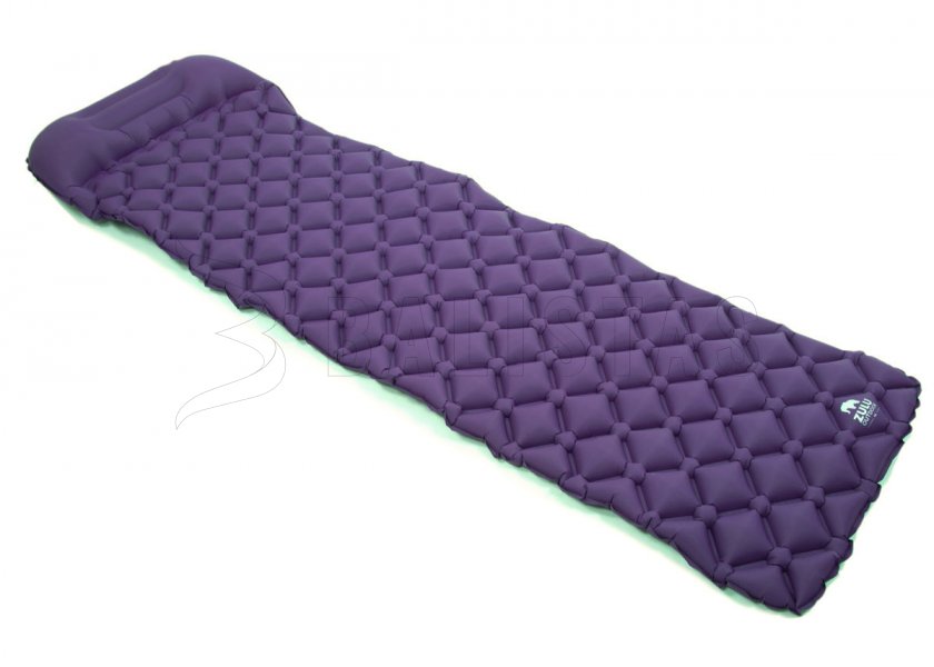 Nafukovací karimatka Zulu Timi 5cm fialová