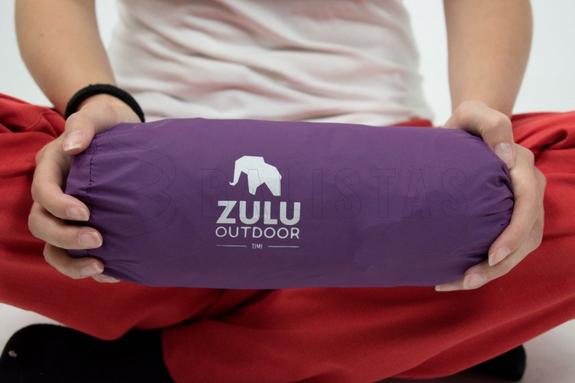Nafukovací karimatka Zulu Timi 5cm fialová