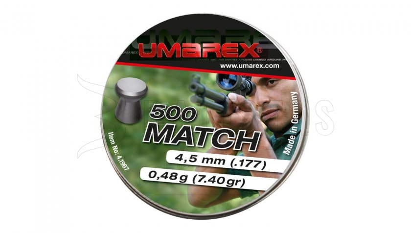 Diabolo Umarex Match Pro 4,5mm 500ks