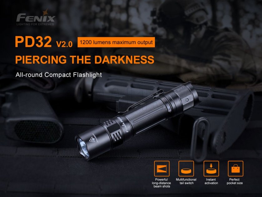 Svítilna Fenix PD32 V2.0 2