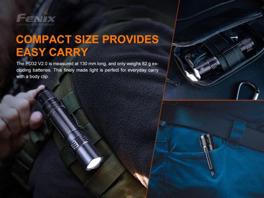 Svítilna Fenix PD32 V2.0 5