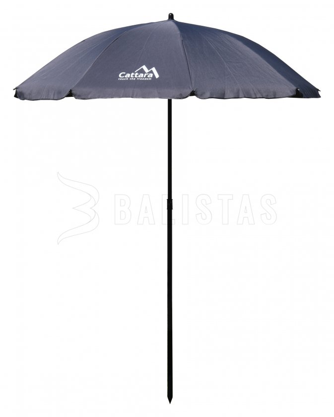 Slunečník skládací TERST 180cm šedý 2