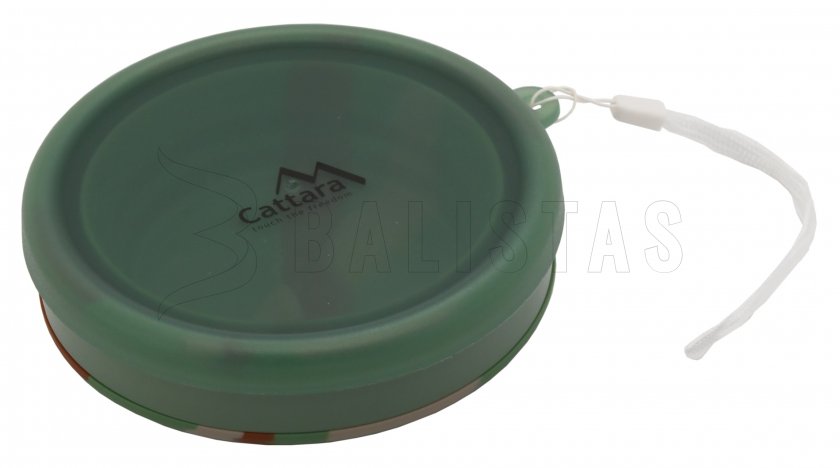 Silikonová skládací miska ARMY 550ml 4