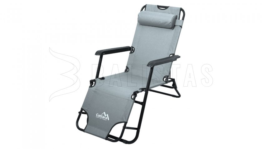 Lehátko/křeslo Cattara Comfort šedé