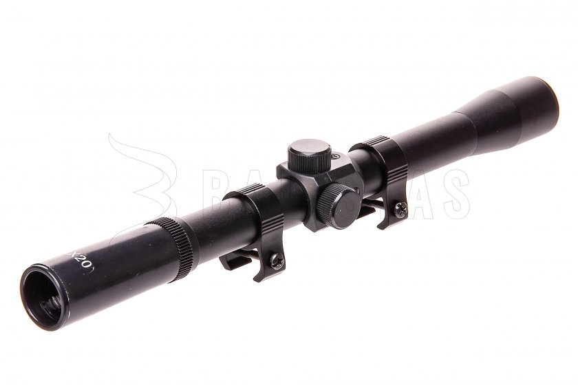 Akční set Kral Arms N-01S 4,5 + puškohled + diabolky + obal