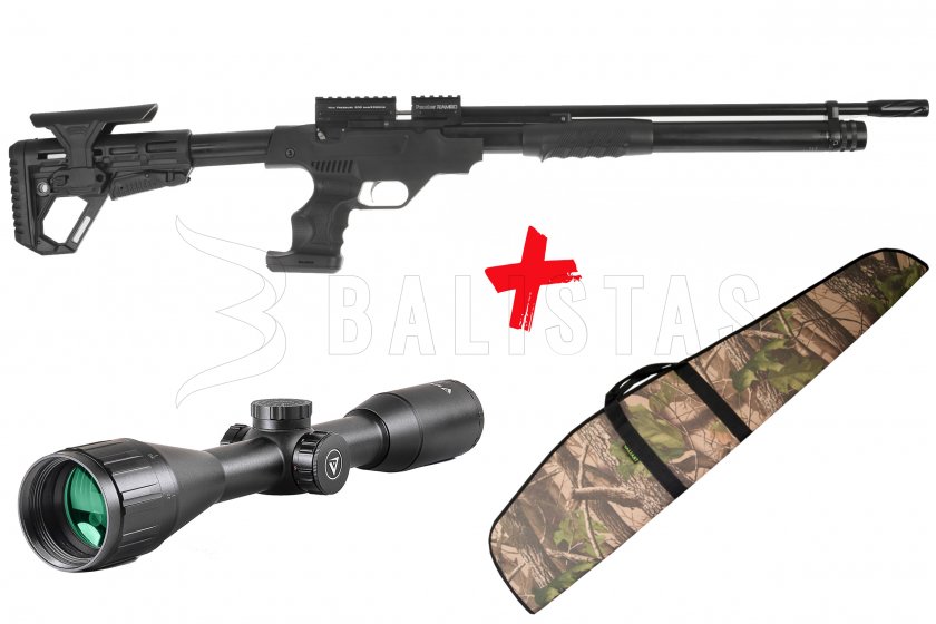 Akční set Kral Arms Rambo 5,5mm + puškohled + pouzdro