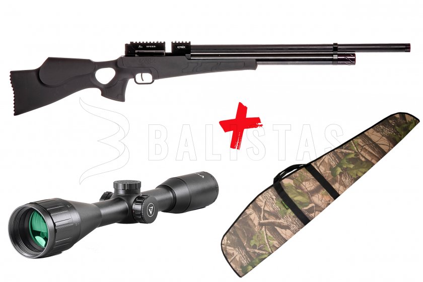 Akční set Evanix Air Speed 5,5mm + puškohled + pouzdro