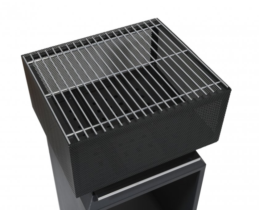 Ohniště CUBE s mřížkou 74cm