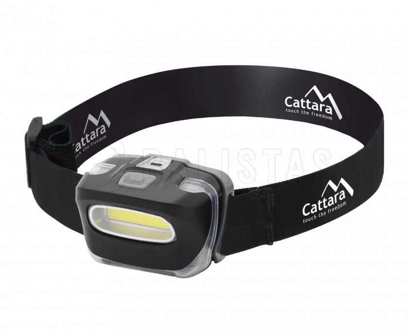 Čelovka Cattara HORNET 130lm COB 3xAAA