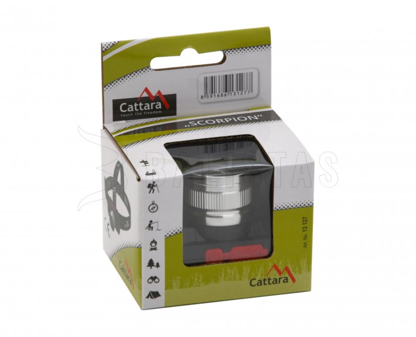 Čelovka Cattara SCORPION 90lm XPE ZOOM nabíjecí