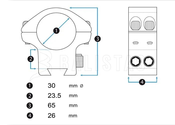 Montáž Eagle Vision Infinity 22mm30mm výškově nastavitelná 2.jpg
