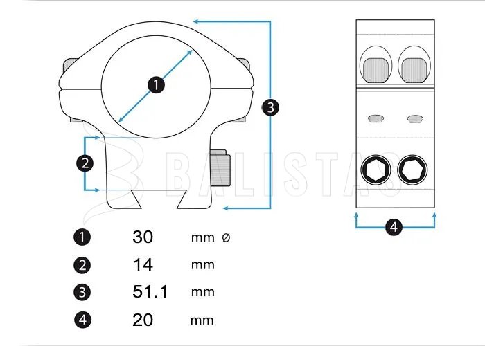 Montáž Element Optics Accu-Lite 22mm30mm vysoká 2.jpg