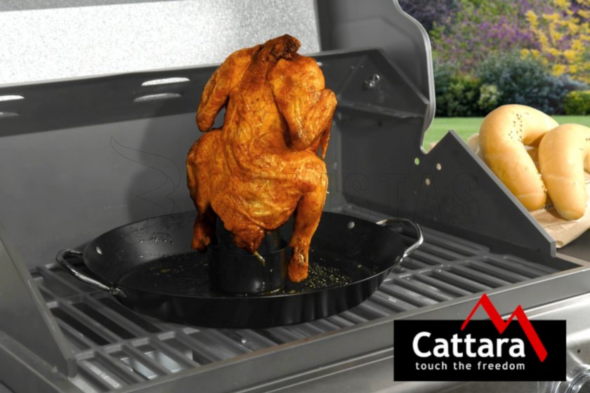 Pánev se stojanem na kuře Cattara 4