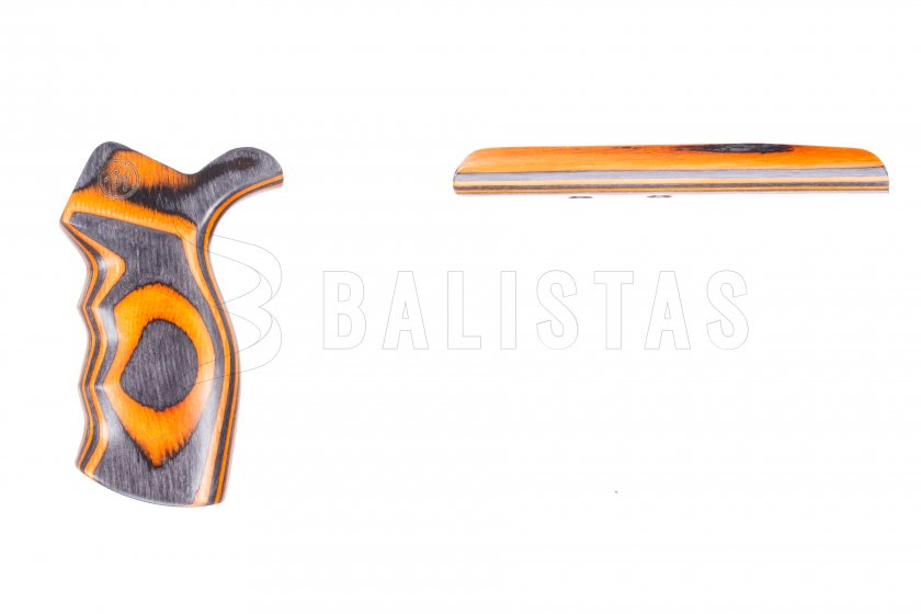 Grip + lícnice Airmaks Krait Orange Lamino 2