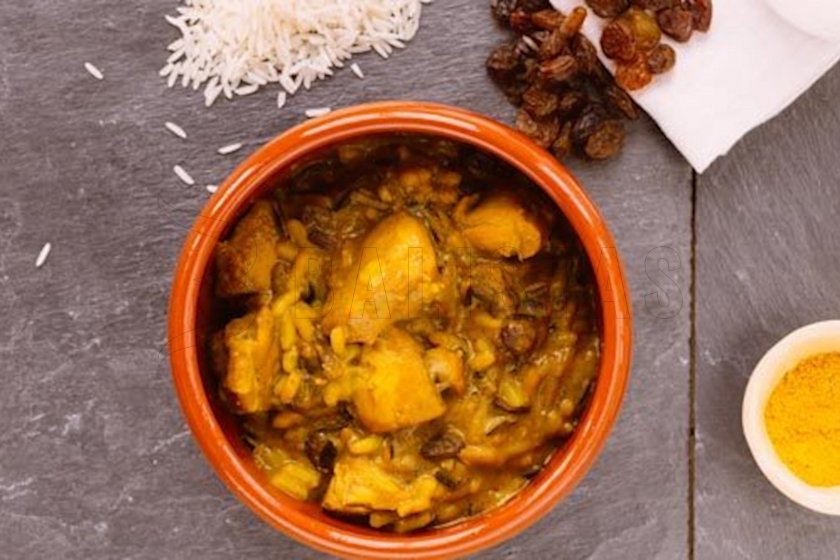 Kuřecí Madras s dlouhozrnnou a divokou rýží 350g Forestia 1.jpg