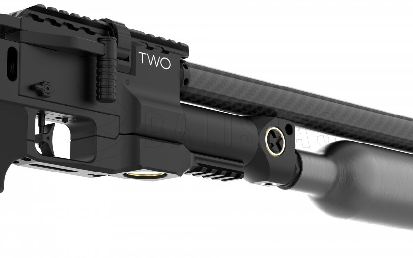 Vzduchovka EPIC TWO 4,5mm, CZ 550mm, CFB, Picatinny, pevná pažba 5
