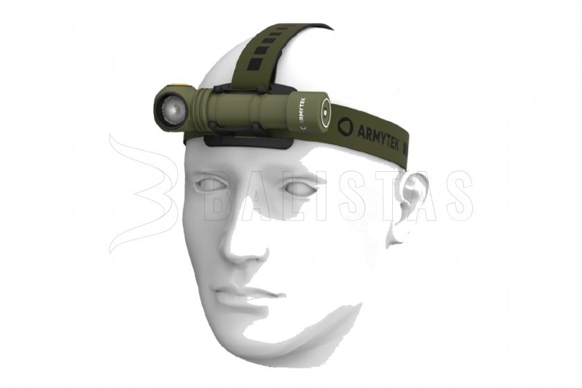 Čelovka Armytek Wizard C2 Pro studené světlo Olivová 5