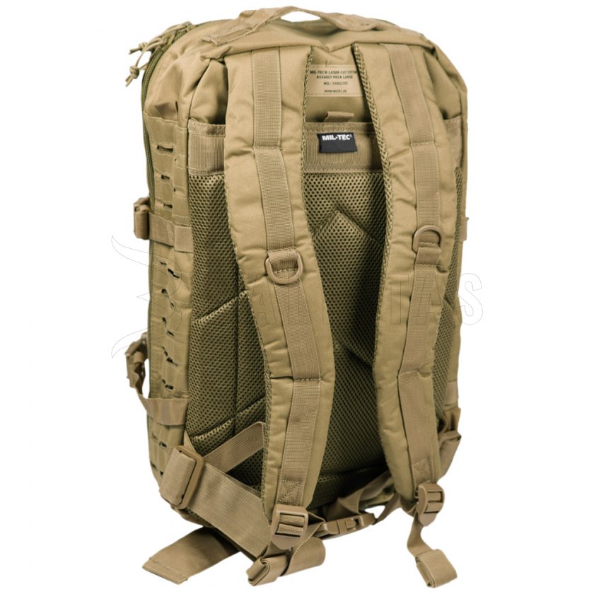 Batoh Mil-Tec US Assault Laser Cut 36l Coyote 2.jpg