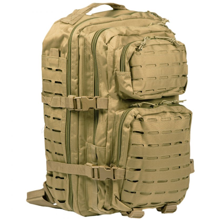 Batoh Mil-Tec US Assault Laser Cut 36l Coyote 1.jpg