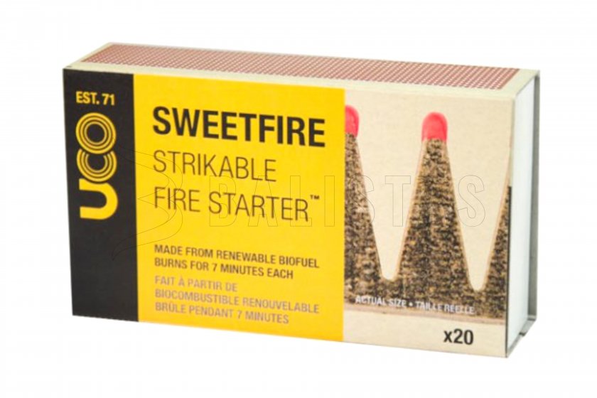 Podpalovač UCO SweetFire Match Point 20ks 1.jpg