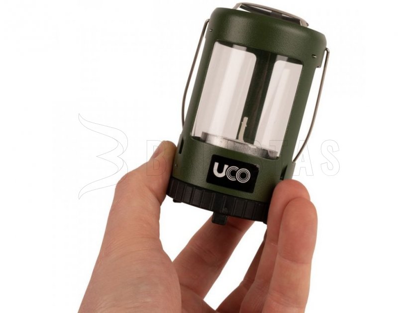 Lucerna na čajové svíčky UCO Mini Set červená 3