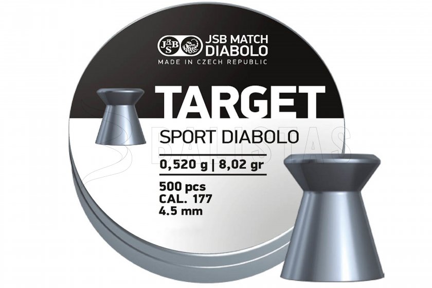 Diabolo JSB Target Sport 4,5mm 500ks